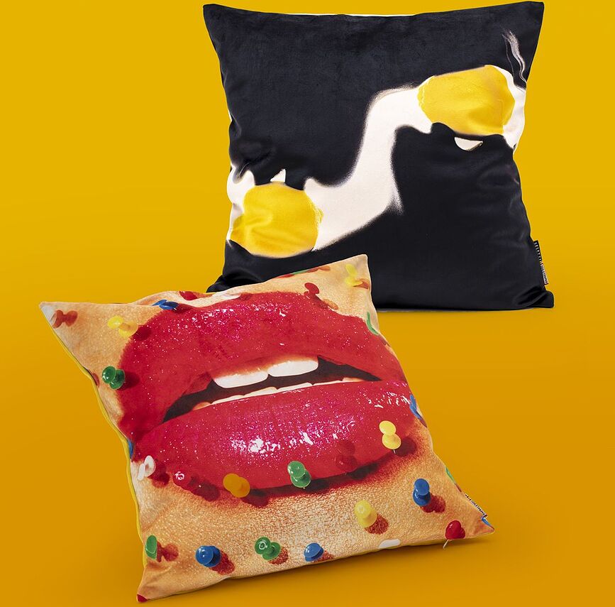 Seletti Wears Toiletpaper Μαξιλάρι, σχέδιο Honey