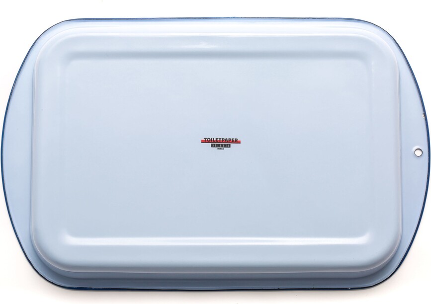 Seletti Wears Toiletpaper Pekač, emajliran, bež