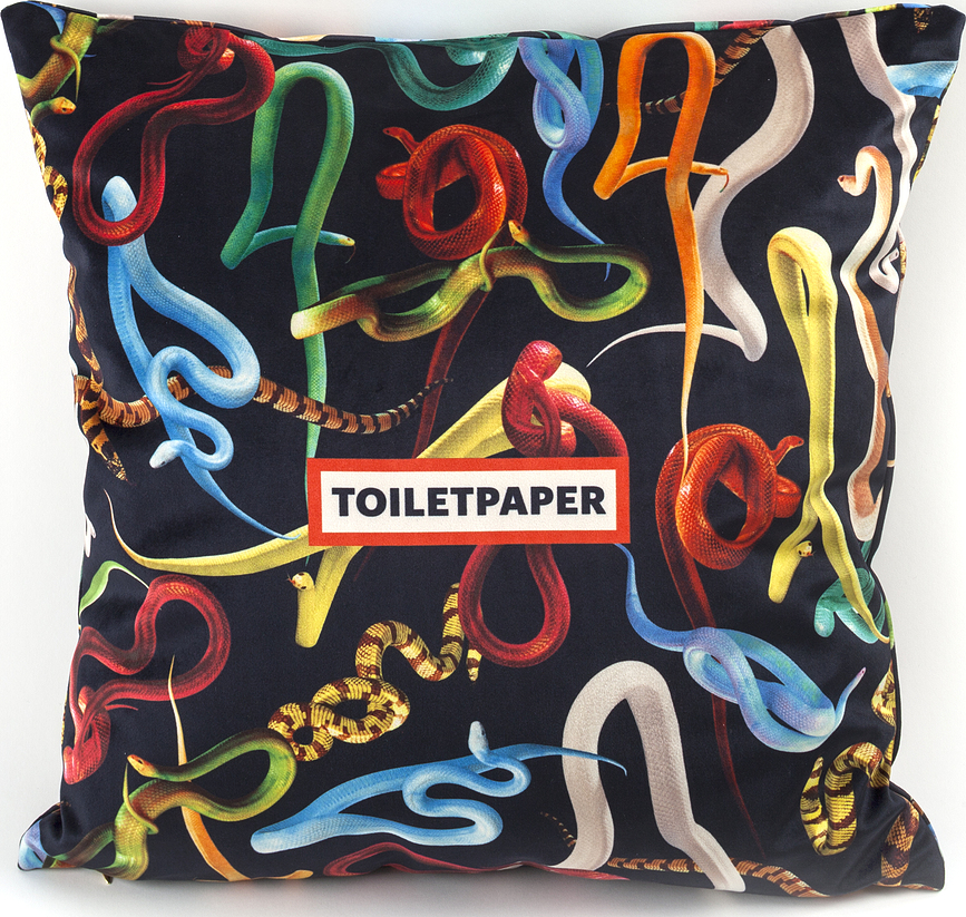 Seletti Wears Toiletpaper PE Revolver Μαξιλάρι