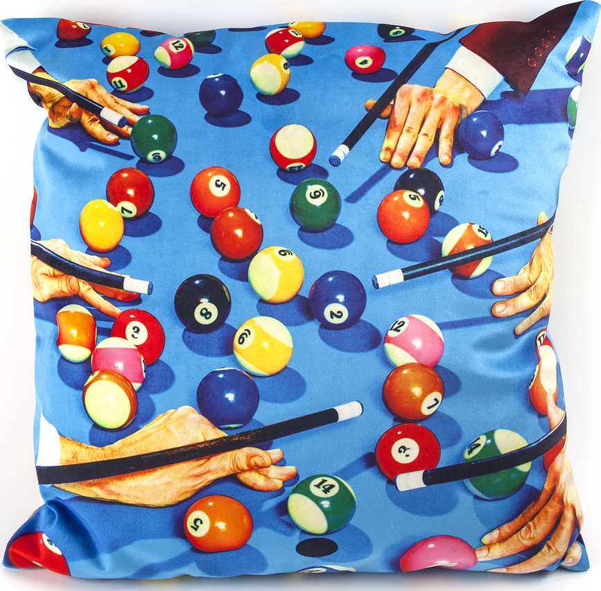 Seletti Wears Toiletpaper PE Snooker Fejpárna