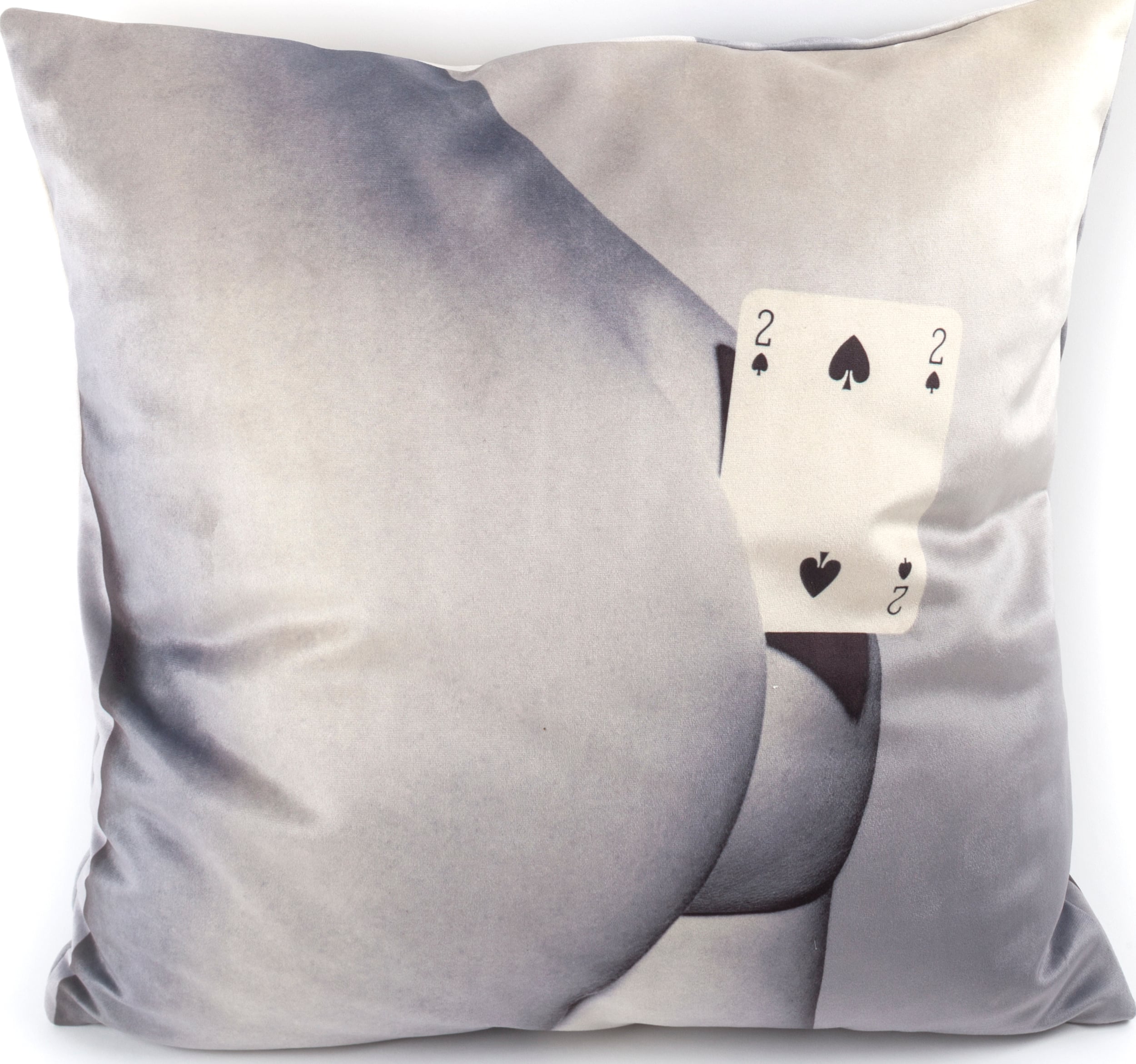 Seletti Wears Toiletpaper PE Two of Spades Kissen