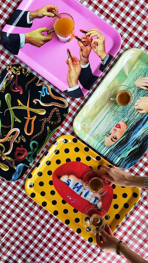 Seletti Wears Toiletpaper Pladenj Shit