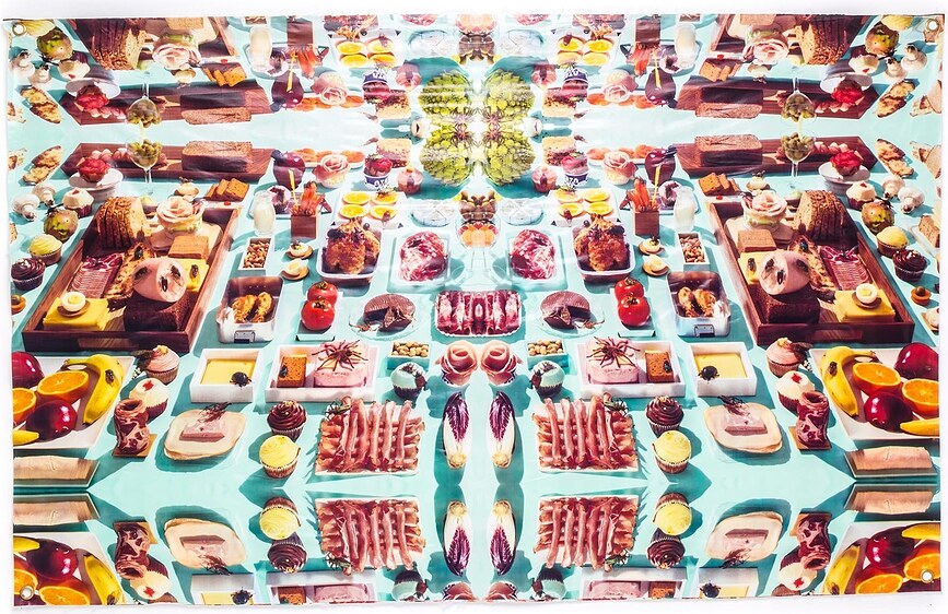 Seletti Wears Toiletpaper Podloga vinilna, Mix