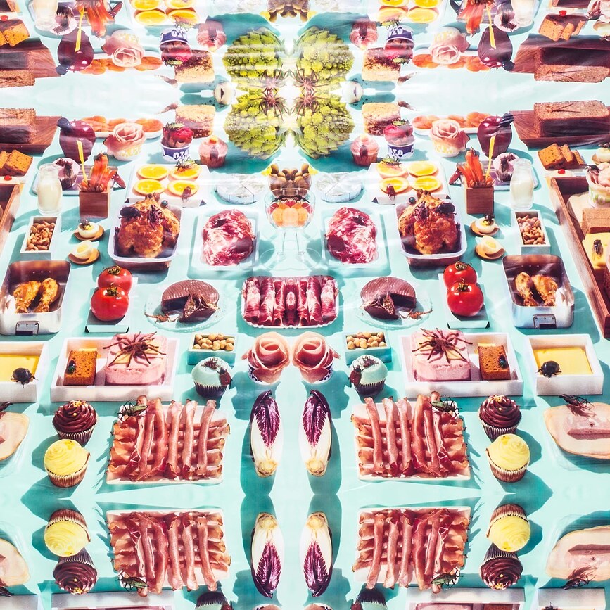 Seletti Wears Toiletpaper Podloga vinilna, Mix