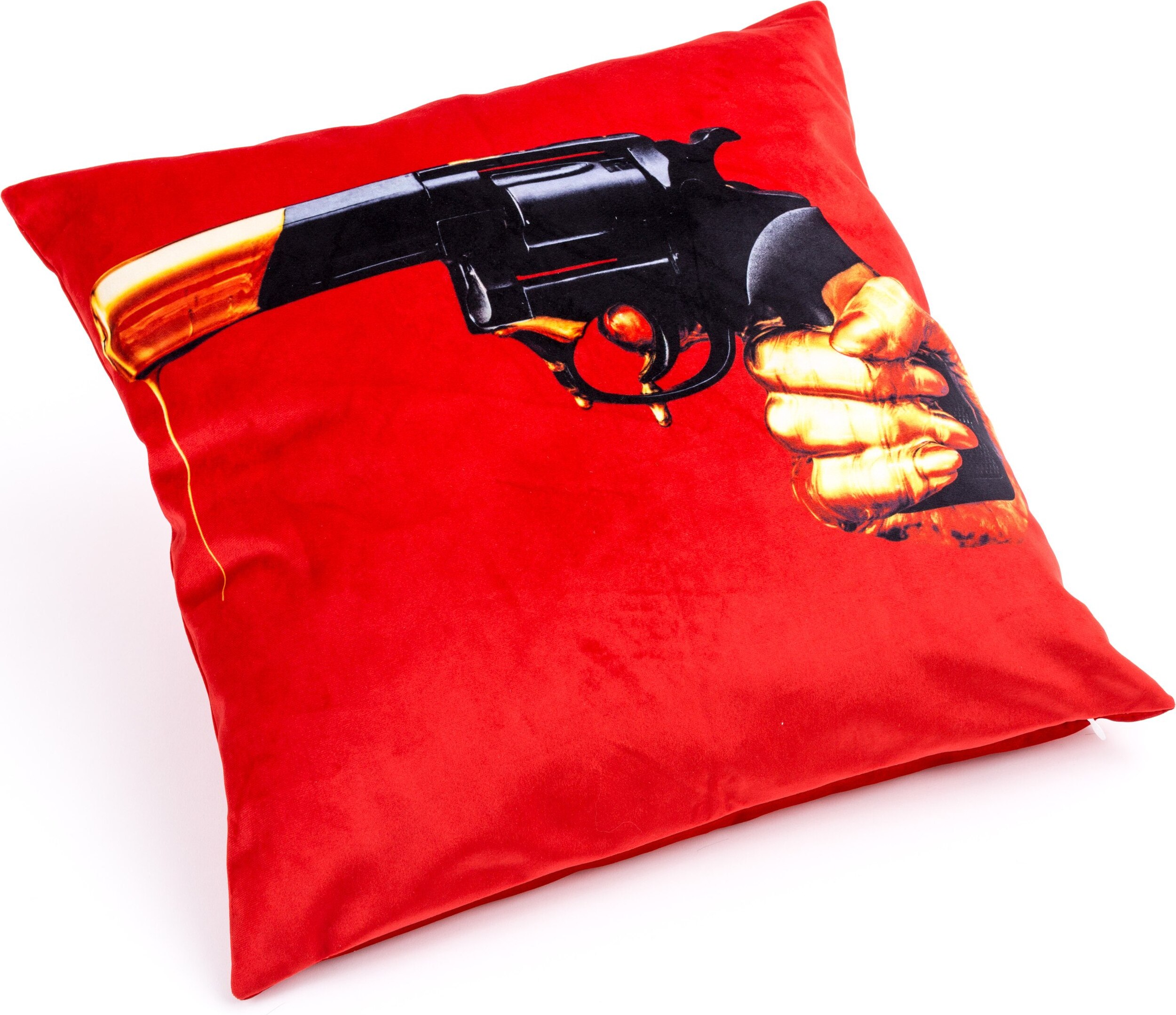 Seletti Wears Toiletpaper Revolver Kissen
