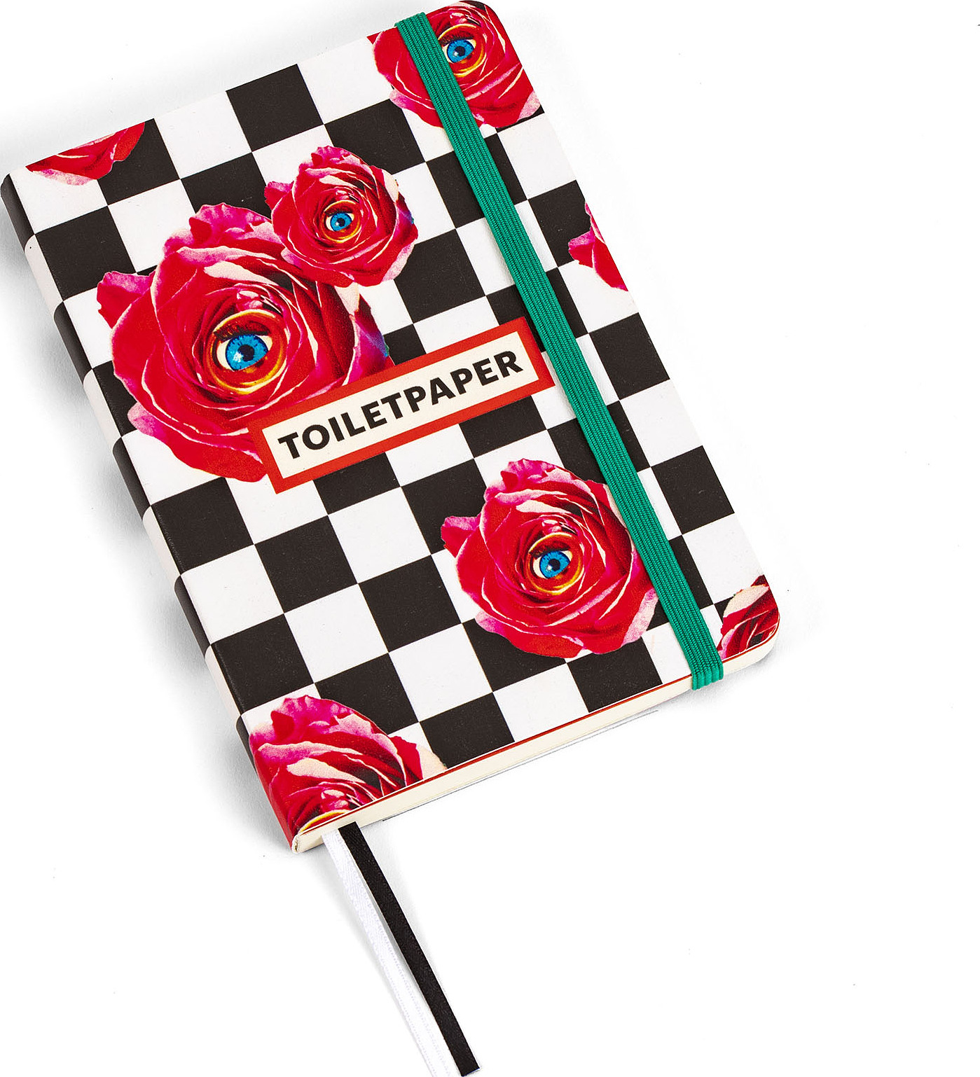 Seletti Wears Toiletpaper Roses Notizbuch mittel