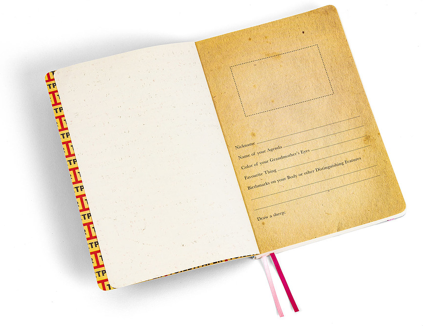 Seletti Wears Toiletpaper Σημειωματάριο, μεγάλο, Globe