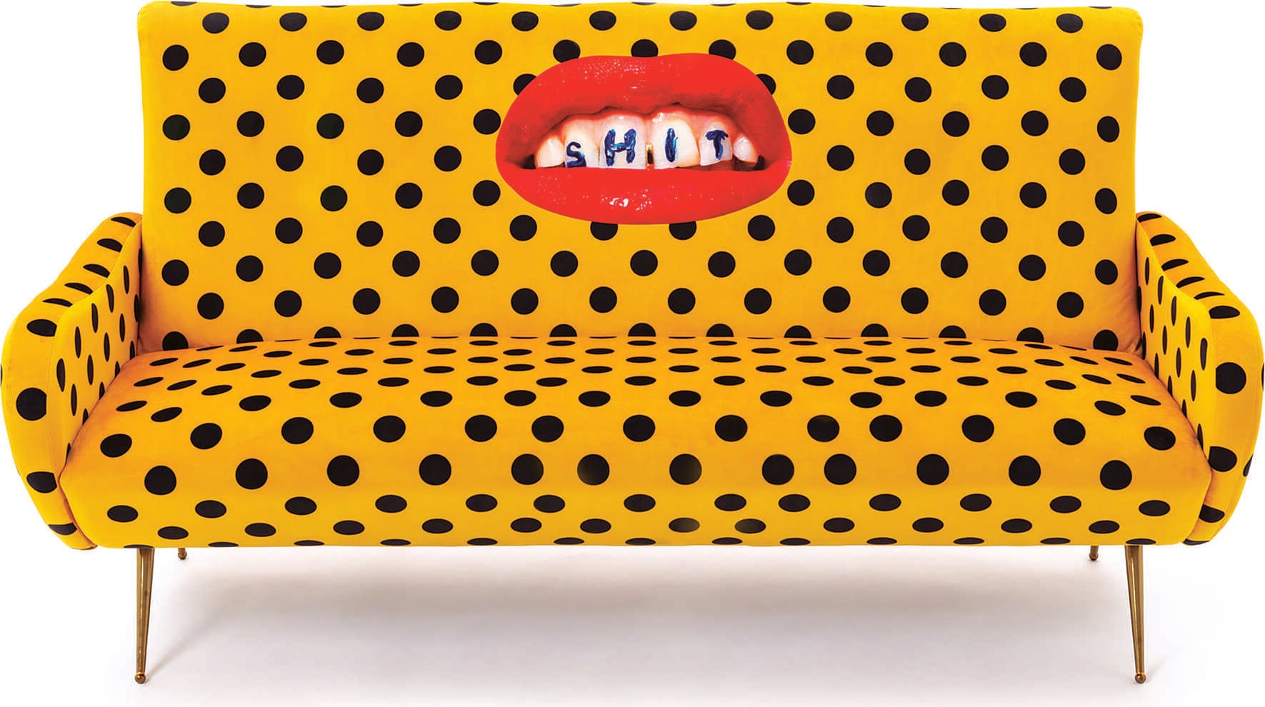 Seletti Wears Toiletpaper Shit Dreier-Sofa