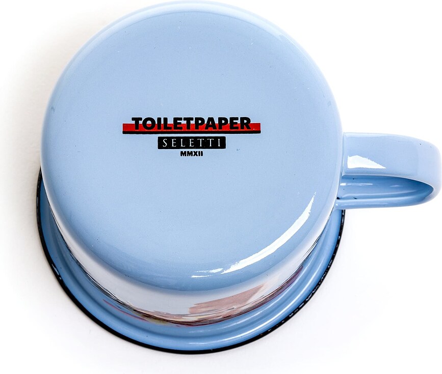 Seletti Wears Toiletpaper Skodelica emajlirana, motiv Konj