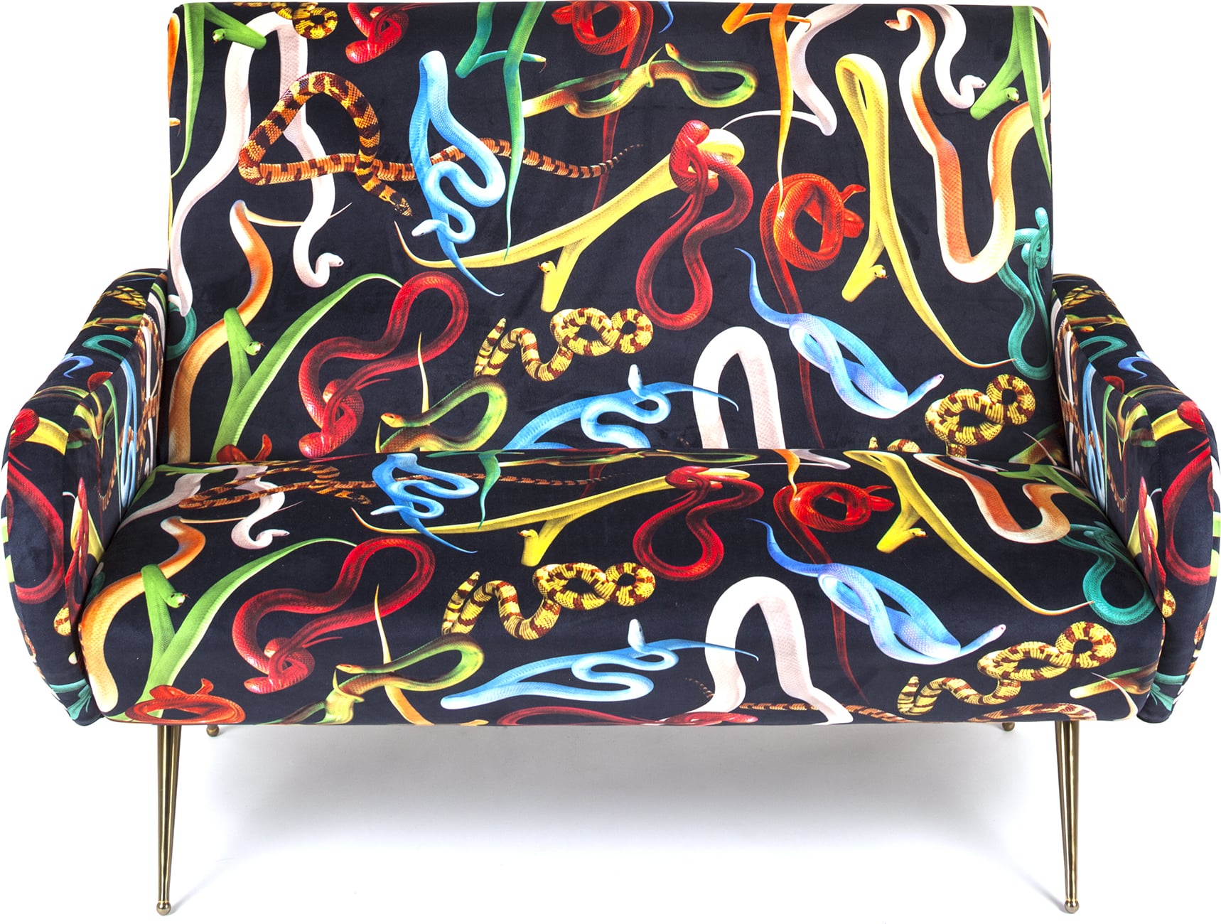 Seletti Wears Toiletpaper Snakes Sofa für 2 Personen