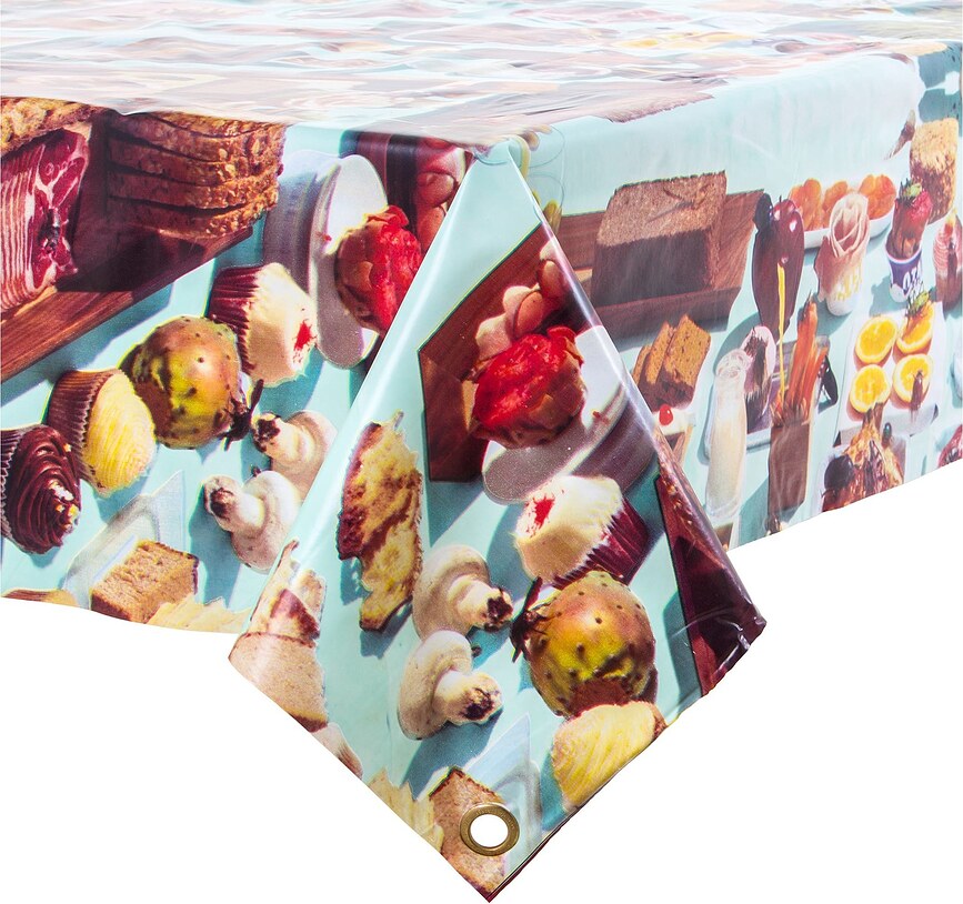 Seletti Wears Toiletpaper Stolnjak vinilni Mix