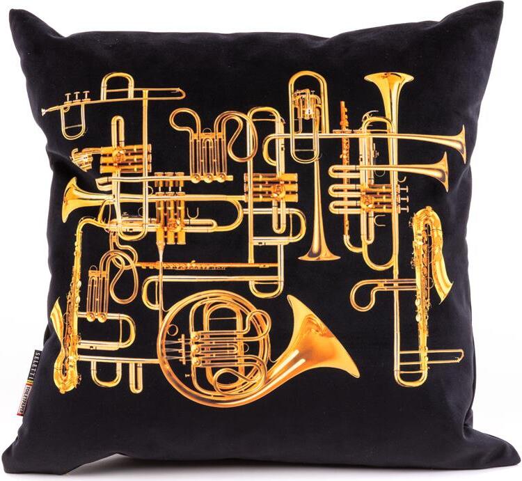 Seletti Wears Toiletpaper Trumpets Kissen