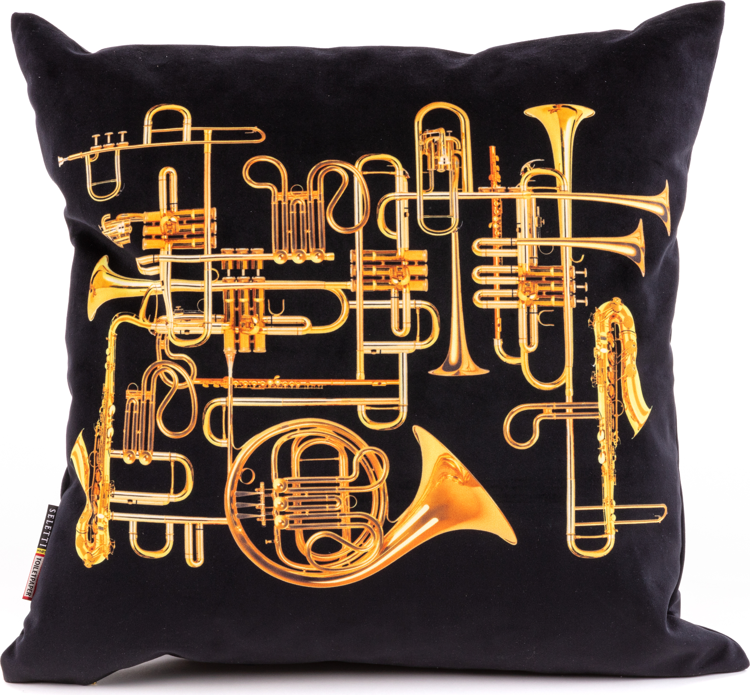 Seletti Wears Toiletpaper Trumpets Kissenbezug