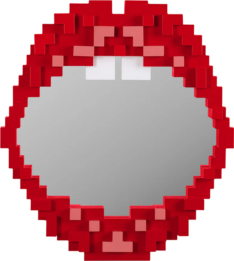 Sienas spogulis Pixel Mouth