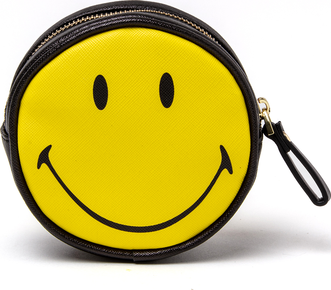 HEART BAG SMILEY YELLOW - Butrich