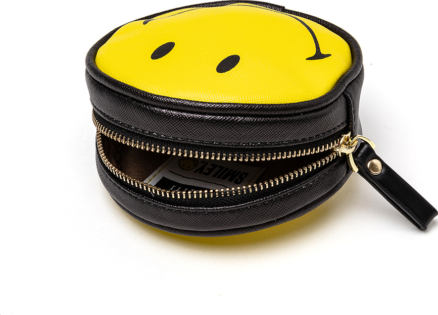 Smiley Πορτοφόλι, σχέδιο ζιγκ-ζαγκ, 10 cm