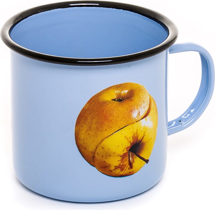 Taza esmaltada Seletti Wears Toiletpaper, diseño Caballo