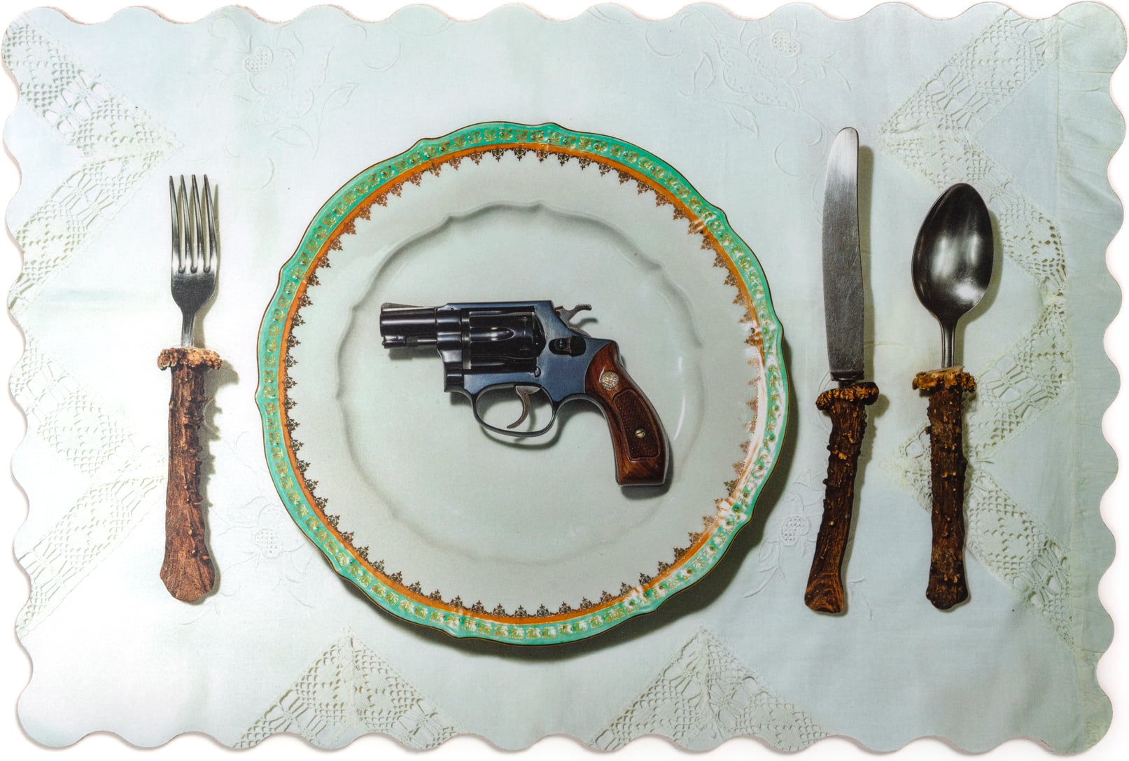 Toiletpaper Bon Appetit Unterlage 45 cm aus Kork