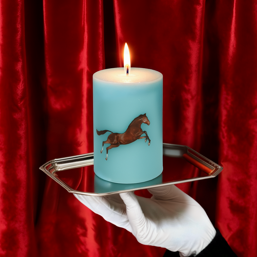 Toiletpaper Horse Bougie, 10 cm