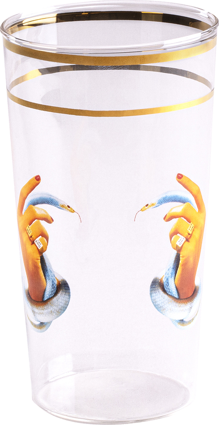 Toiletpaper Hands With Snakes Glas 7 cm
