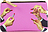 Toiletpaper Lipstick Pink Necessär 15,5 x 9,5 cm
