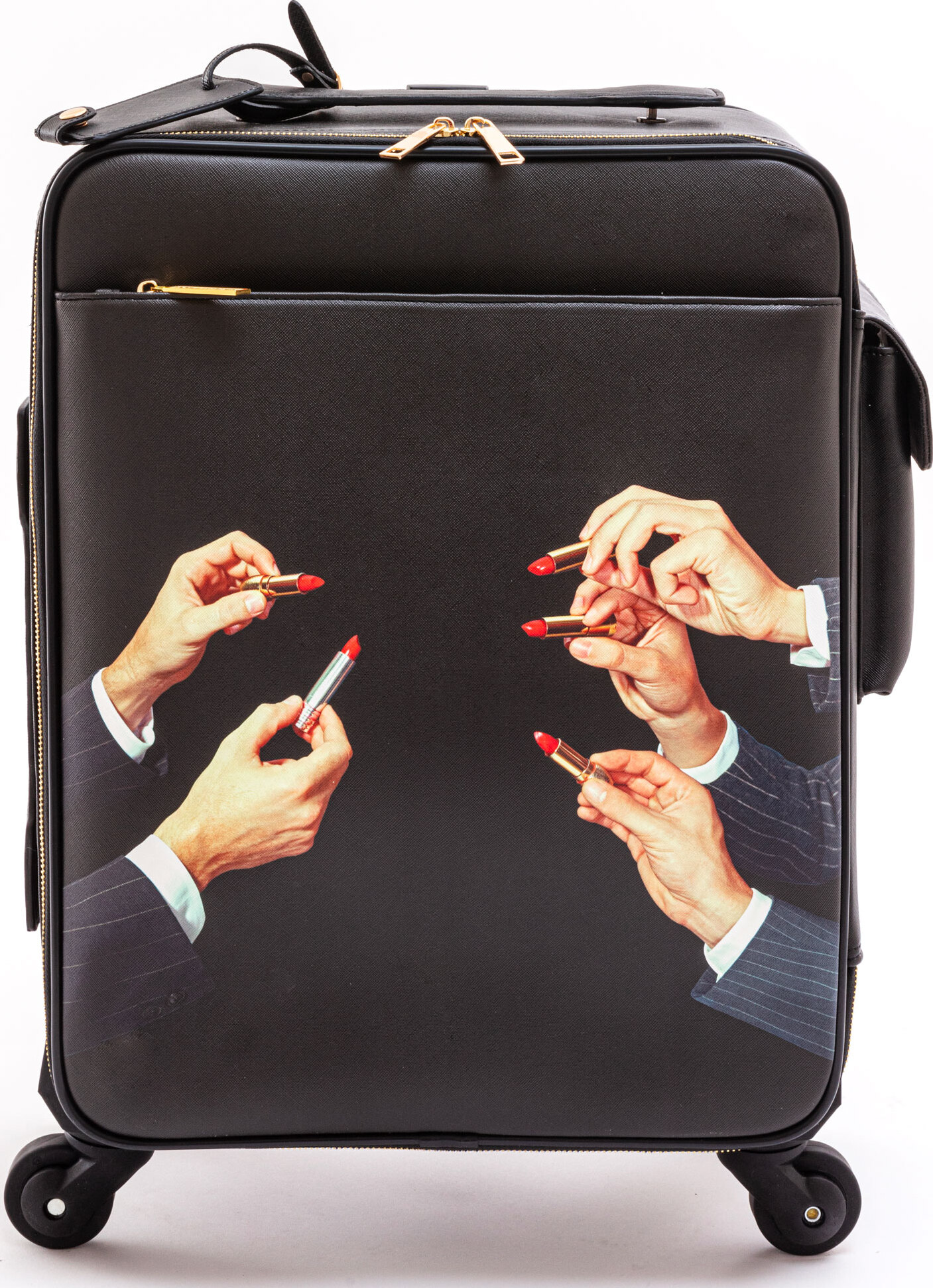 Toiletpaper Lipsticks Black Koffer