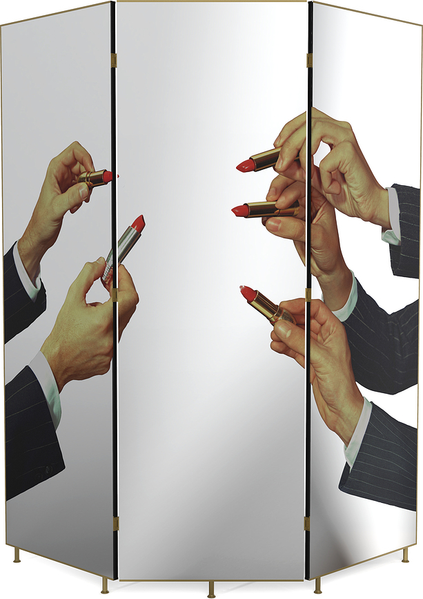 Toiletpaper Lipsticks Παραβάν, μαύρο