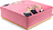 Toiletpaper Lipsticks Pink Pouf 103 cm quadratisch