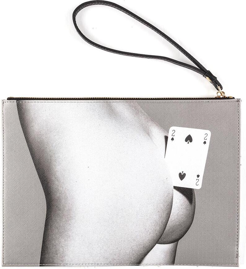 Toiletpaper Pochette plate avec poignée, 28 cm