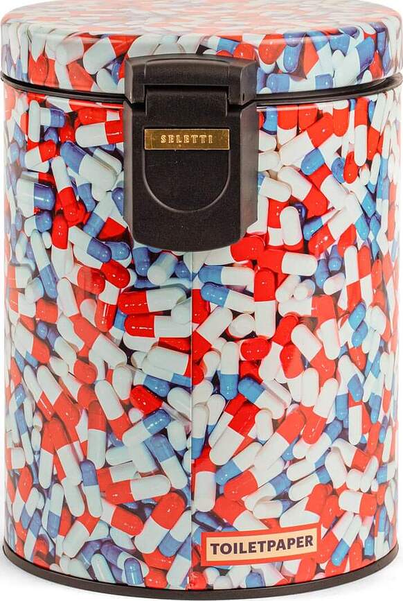 Toiletpaper Shit Corbeille à Papier 27,5 cm