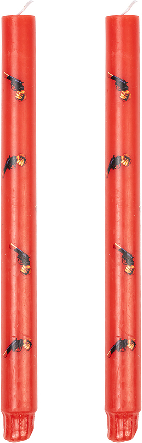 Toiletpaper Revolver Bougies 27 cm, Lot de 2