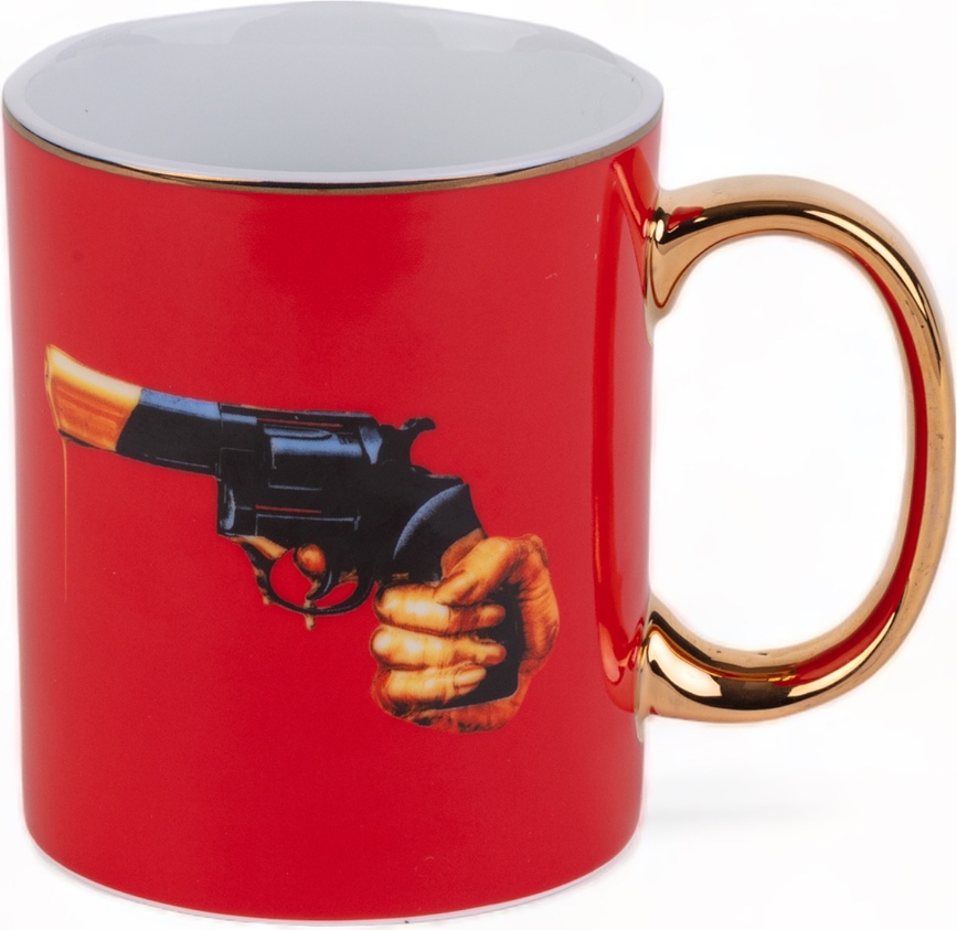 Toiletpaper Revolver Mug