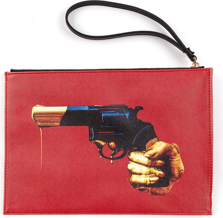 Toiletpaper Revolver Tasche 28 cm flach mit Griff