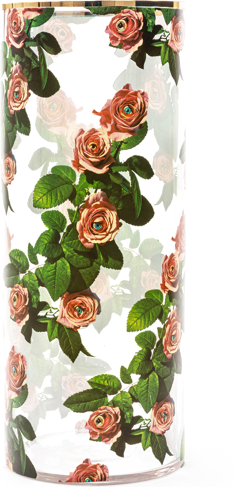 Toiletpaper Roses Vase 50 cm Zylinder