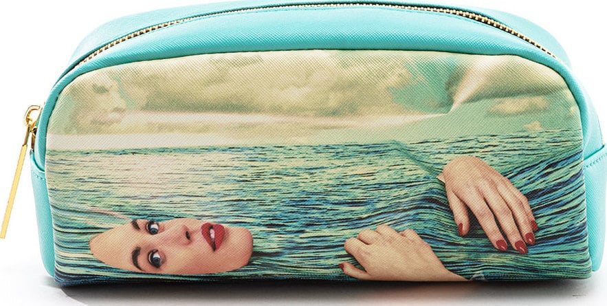 Toiletpaper Seagirl Kosmetiktasche 20,5 x 7 cm