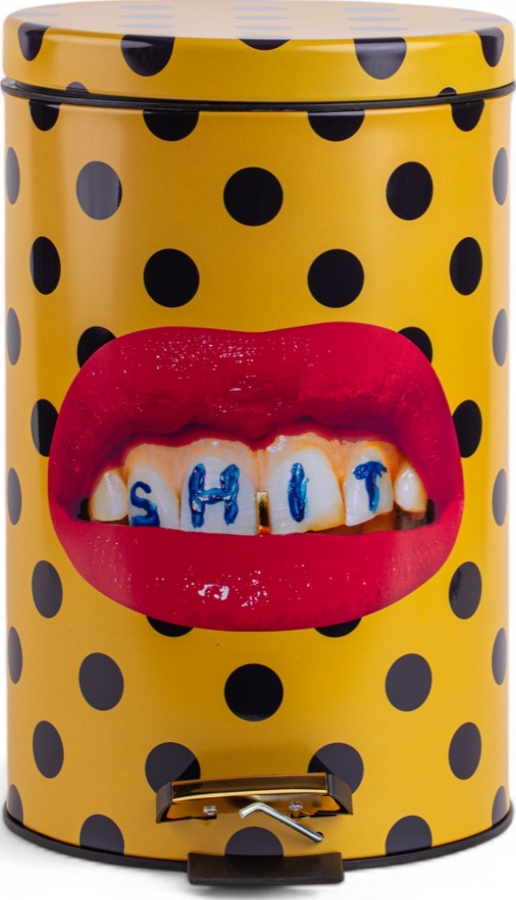 Toiletpaper Shit Mülleimer 39,5 cm