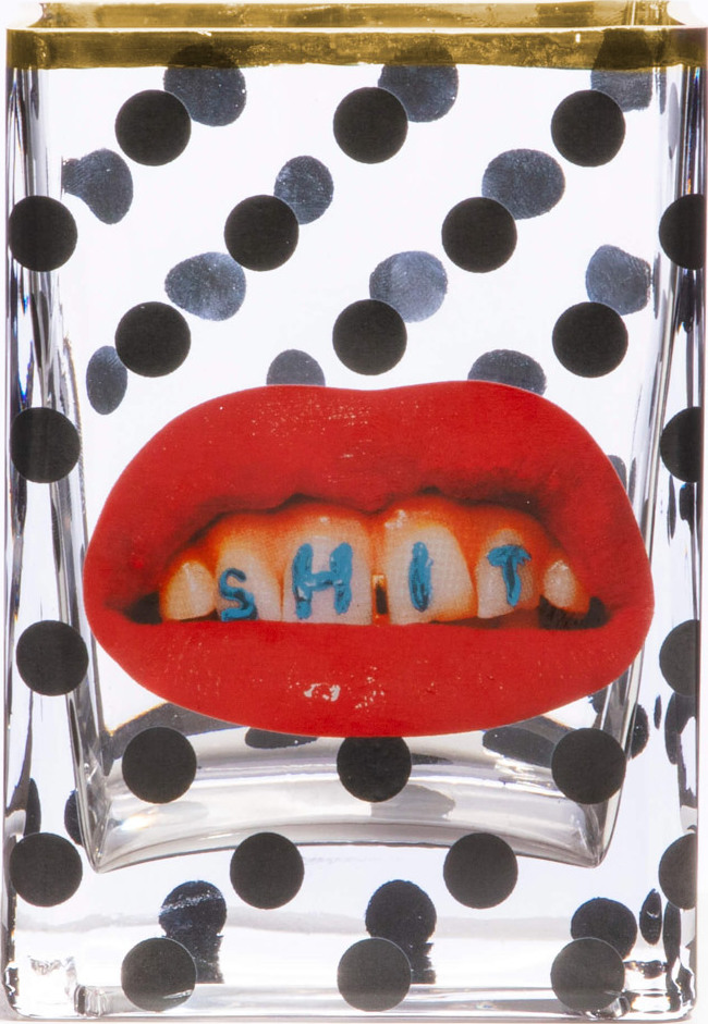 Toiletpaper Shit Pois Vase 14 cm