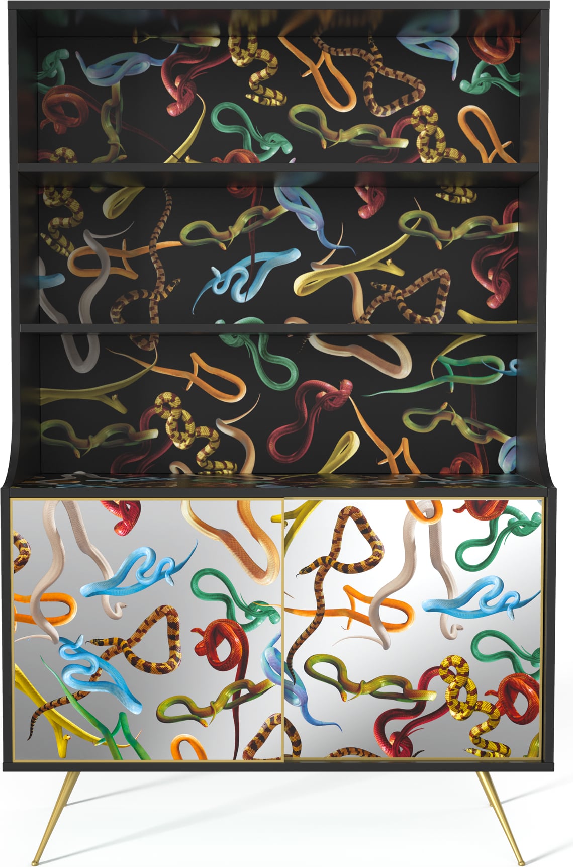 Toiletpaper Snakes Bücherregal