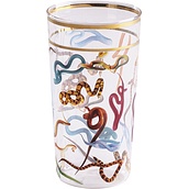 Toiletpaper Snakes Decorative glass 7 cm