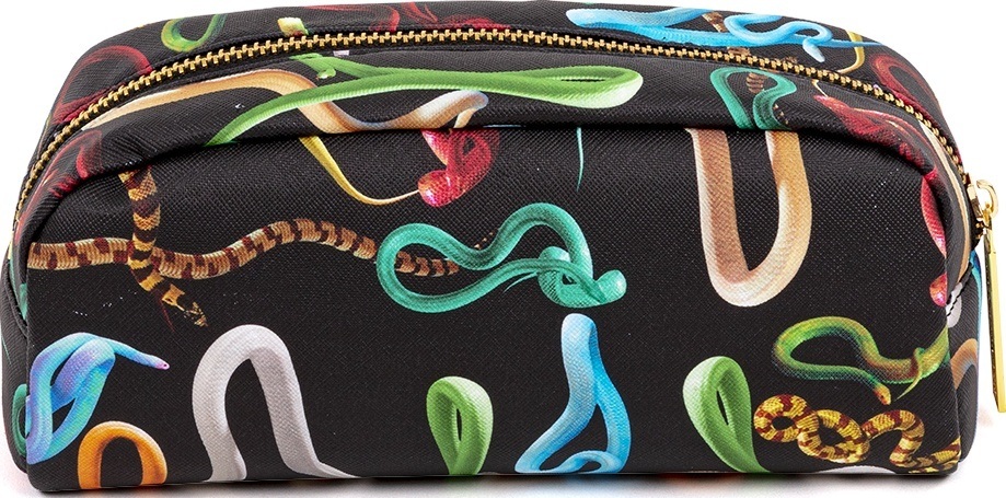 Toiletpaper Snakes Kosmetiktasche 20,5 x 7 cm