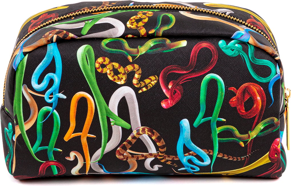 Toiletpaper Snakes Kosmetiktasche 23 x 8 cm