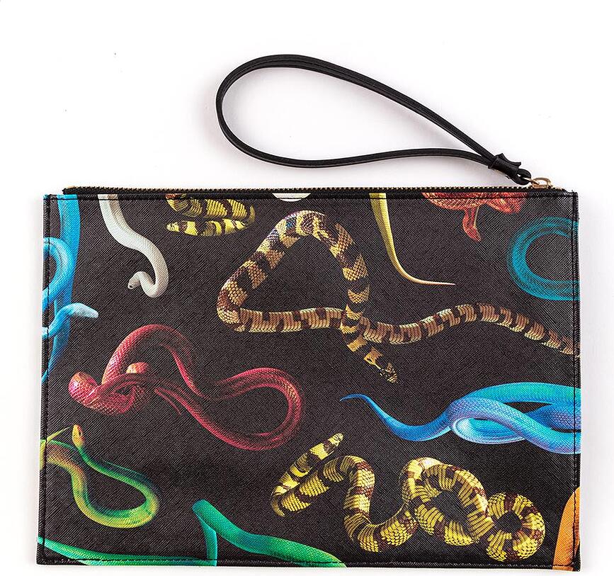 Toiletpaper Snakes Plånbok 28 cm, med handtag