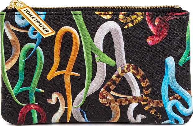 Toiletpaper Snakes Unterarmtasche 15,5 x 9,5 cm