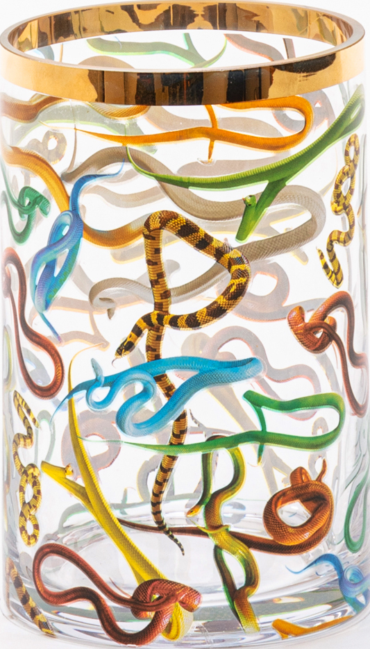 Toiletpaper Snakes Vase 14 cm Zylinder
