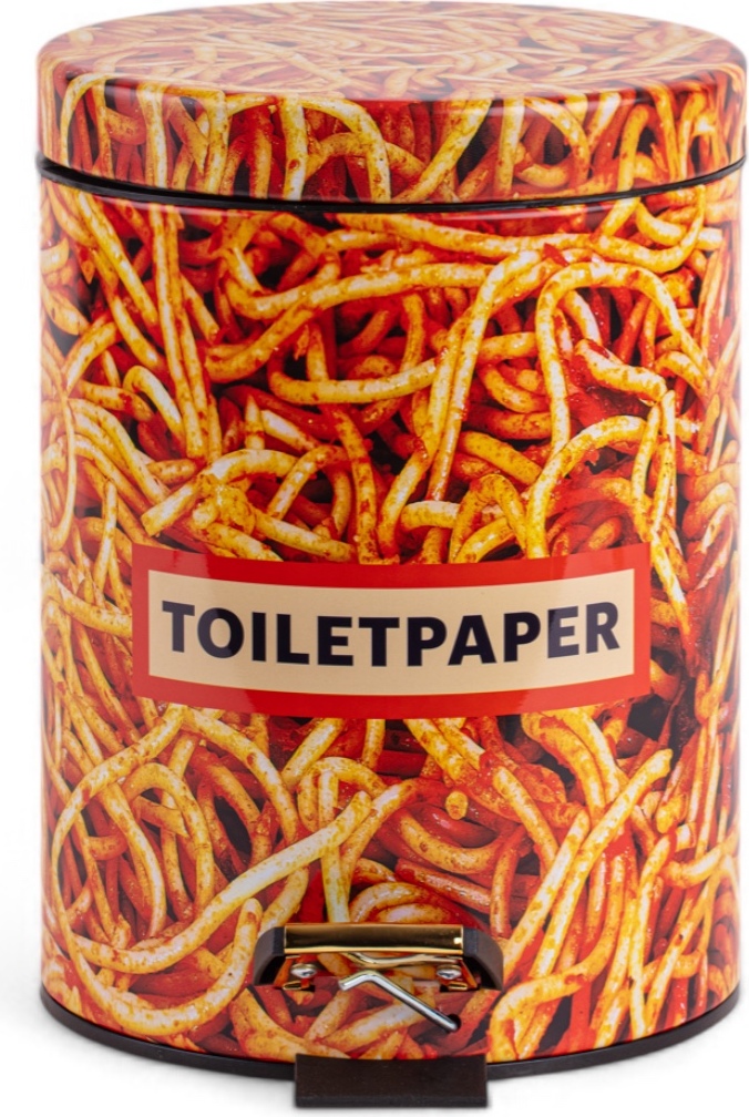 Toiletpaper Spaghetti Mülleimer 27,5 cm