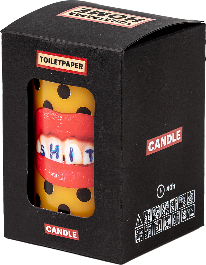 Toiletpaper Revolver Svijeća 10 cm