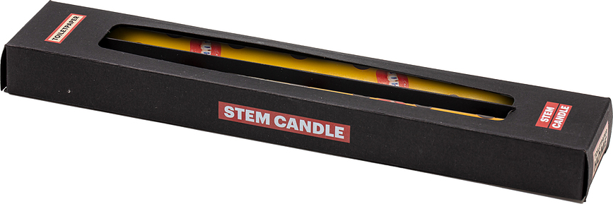 Toiletpaper Snakes Svijeće crne 27 cm 2 kom.