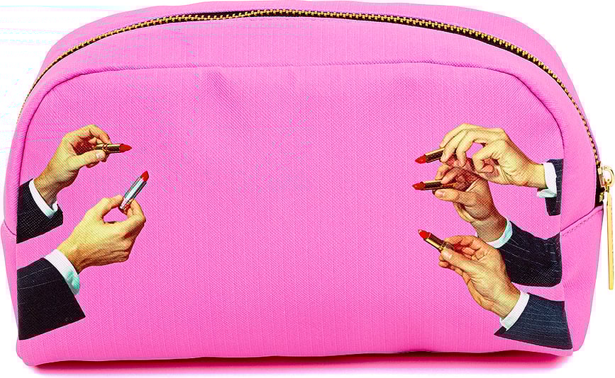 Toiletpaper Trousse de Toilette Lipstick, 23 x 8 cm, rose