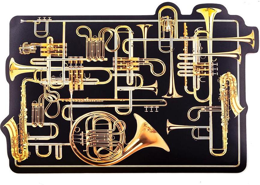 Toiletpaper Trumpets Podloga, 45 cm, plutovinasta