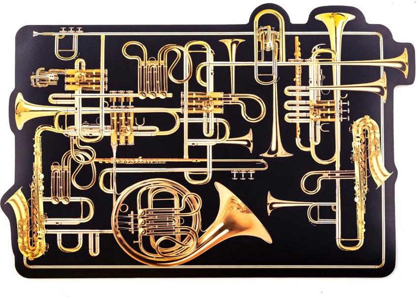 Toiletpaper Trumpets Unterlage 45 cm aus Kork